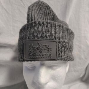 Coach Men's Grey Hat